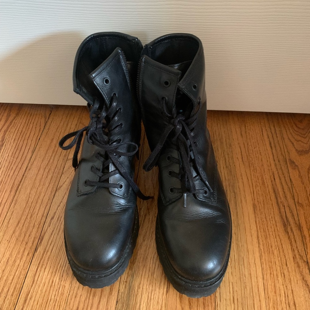 S8 Women’s leather Thursday Boots - combat boots
